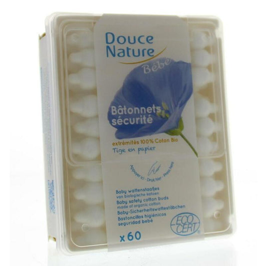 Douce Nature Baby wattenstaafjes bio 60st