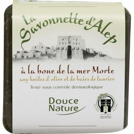 Douce Nature Toiletzeep Aleppo dode zee modder bio 100g