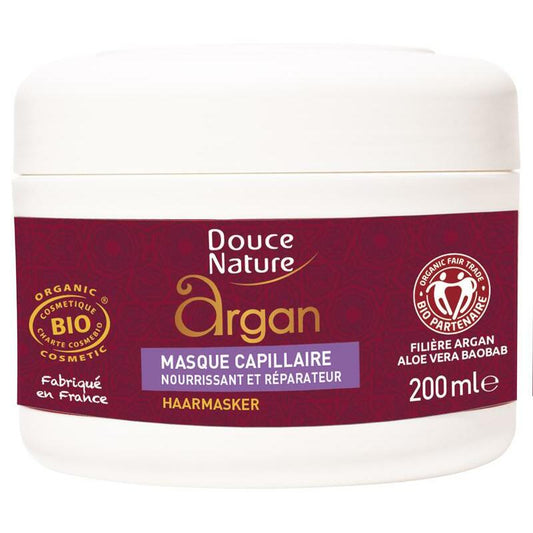 Douce Nature Haarmasker capillaire argan bio 200ml