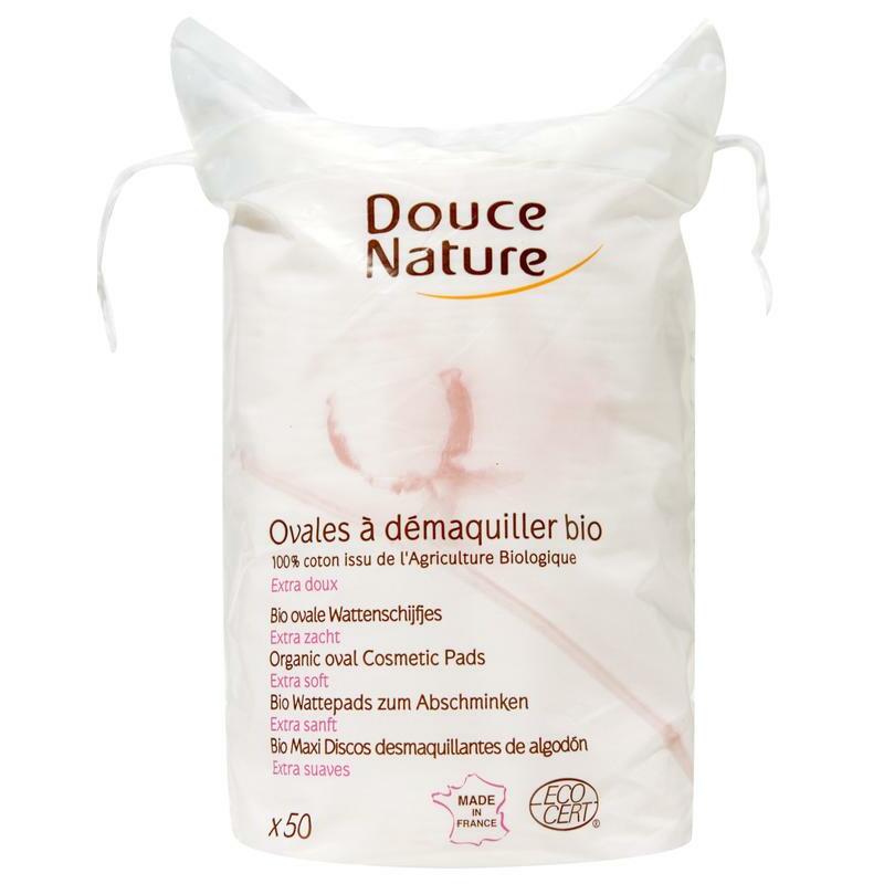Douce Nature Wattenschijfjes ovaal bio katoen 50st