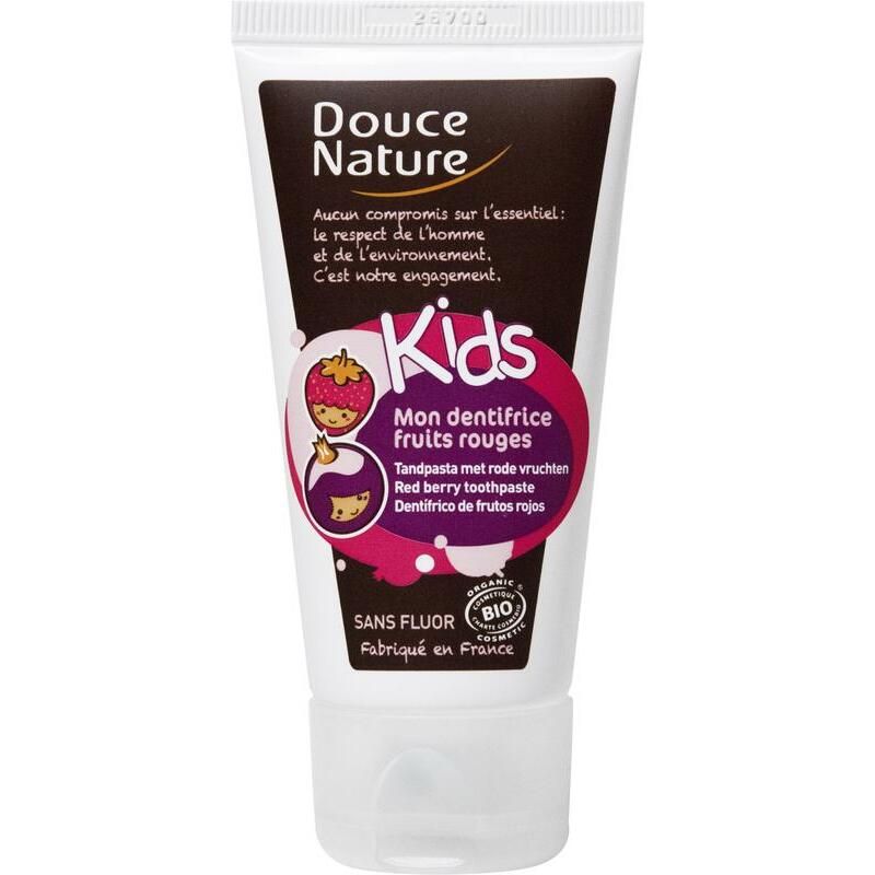 Douce Nature Kindertandpasta rood fruit bio 50ml