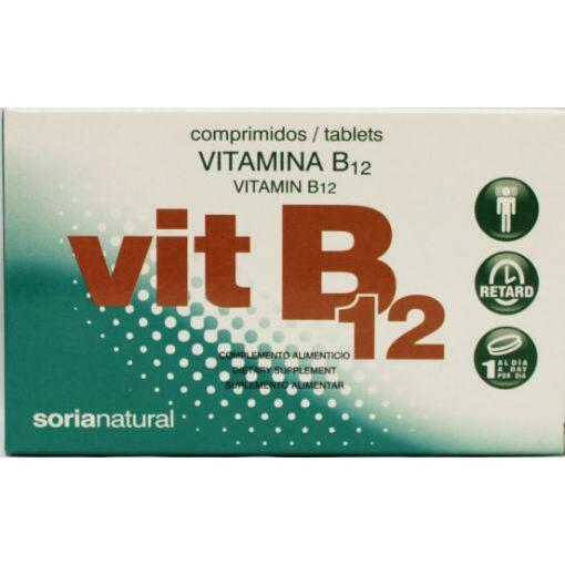 Soria Vitamine B12 retard 2.5 mcg 48tb