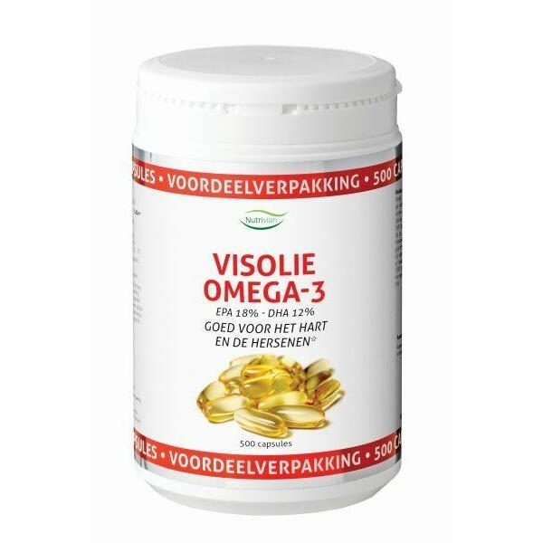 Nutrivian Visolie Omega 3 EPA/DHA 500ca