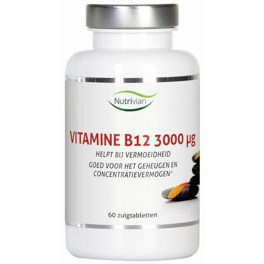 Nutrivian Vitamine B12 methylcobalamine 3 mg 60zt
