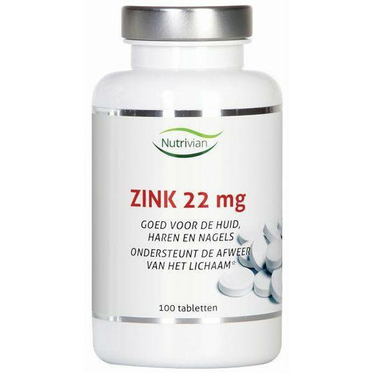 Nutrivian Zink methionine 22 mg 100tb
