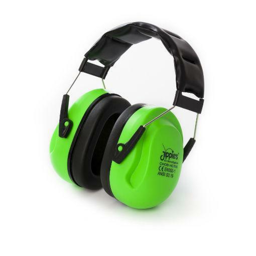 Jippies Gehoorbescherming groen XL 1st