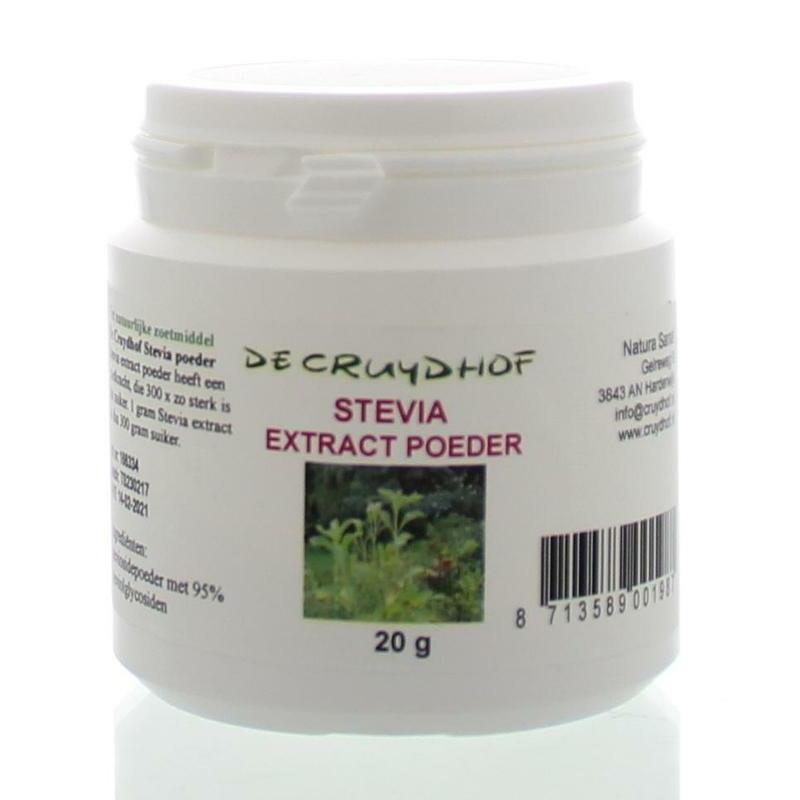 Cruydhof Stevia extract poeder 20g