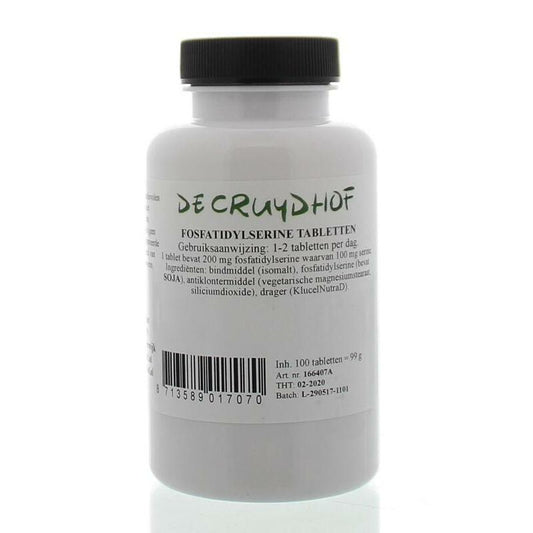 Cruydhof Fosfatidylserine 200 mg 100ca