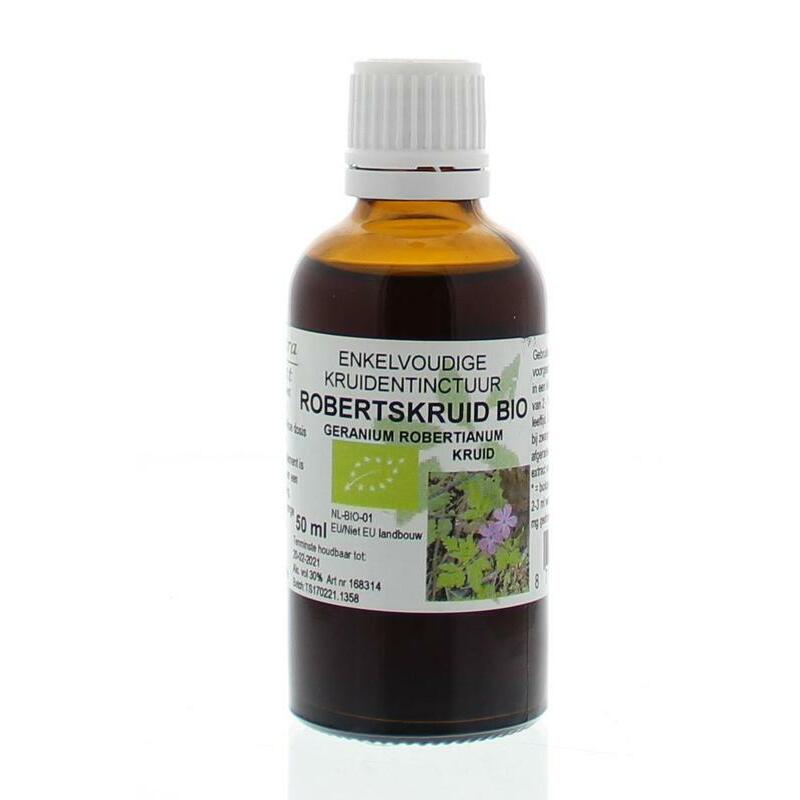 Natura Sanat Robertskruid tinctuur bio 50ml