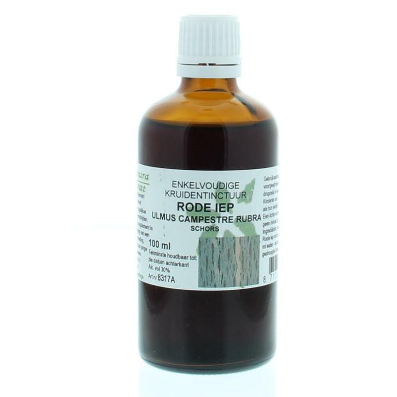Natura Sanat Ulmus campestre rubra / rode iep tinctuur 100ml