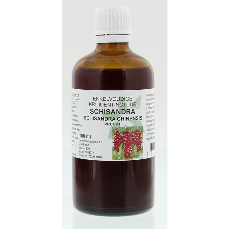 Natura Sanat Schisandra chinensis fruct tinctuur 100ml