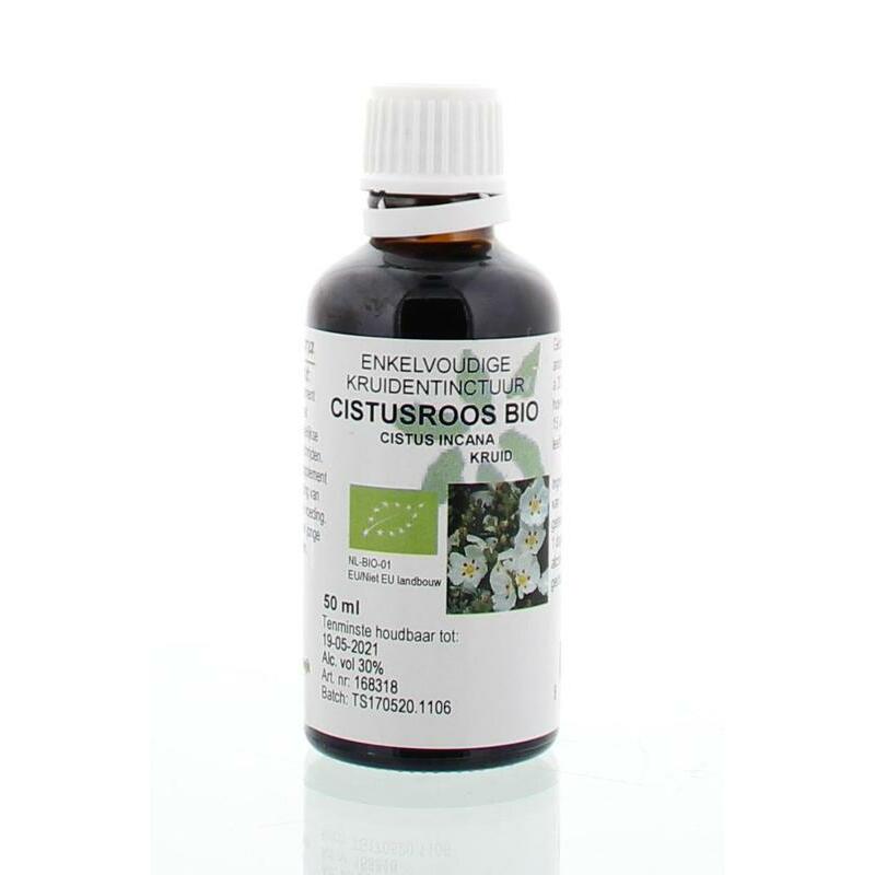 Natura Sanat Cistus incana / cistus roos tinctuur bio 50ml
