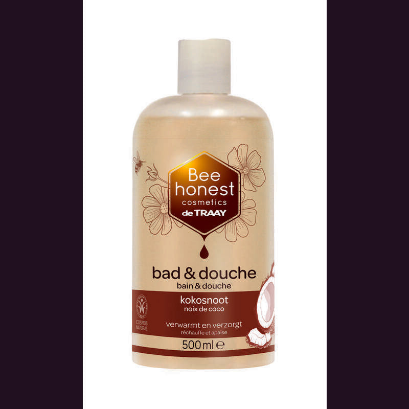Traay Bee Honest Bad / douche kokosnoot 500ml