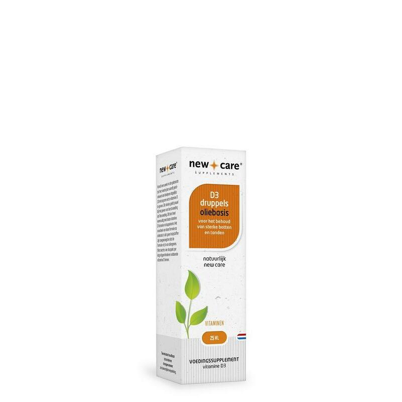 New Care D3 druppels oliebasis 25ml
