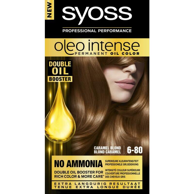 Syoss Color Oleo Intense 6-80 caramel blond haarverf 1set