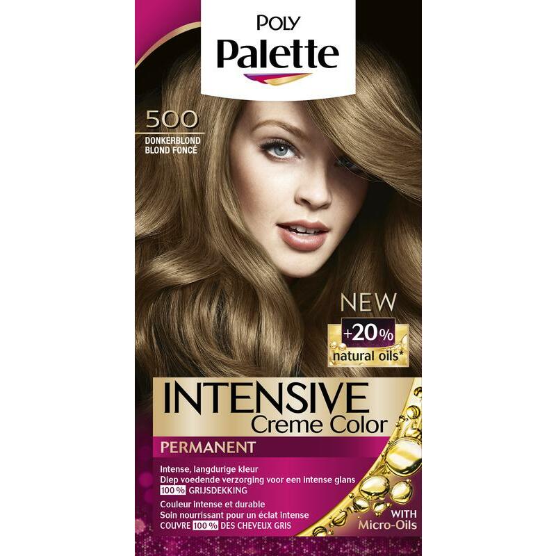 Poly Palette Haarverf 500 donkerblond 1set