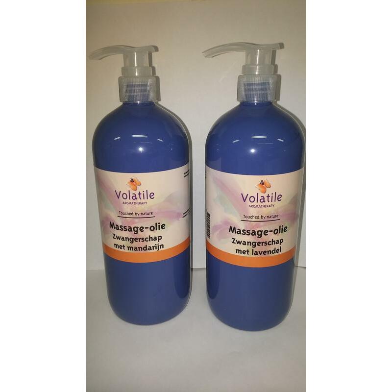 Volatile Massageolie zwangerschap lavendel 1000ml