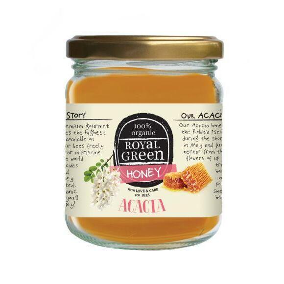 Royal Green Acacia honey bio 250g