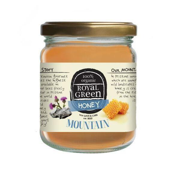 Royal Green Mountain honey bio 250g