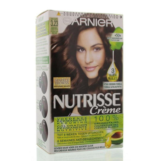 Garnier Nutrisse 3.23 violet donker bruin 1set