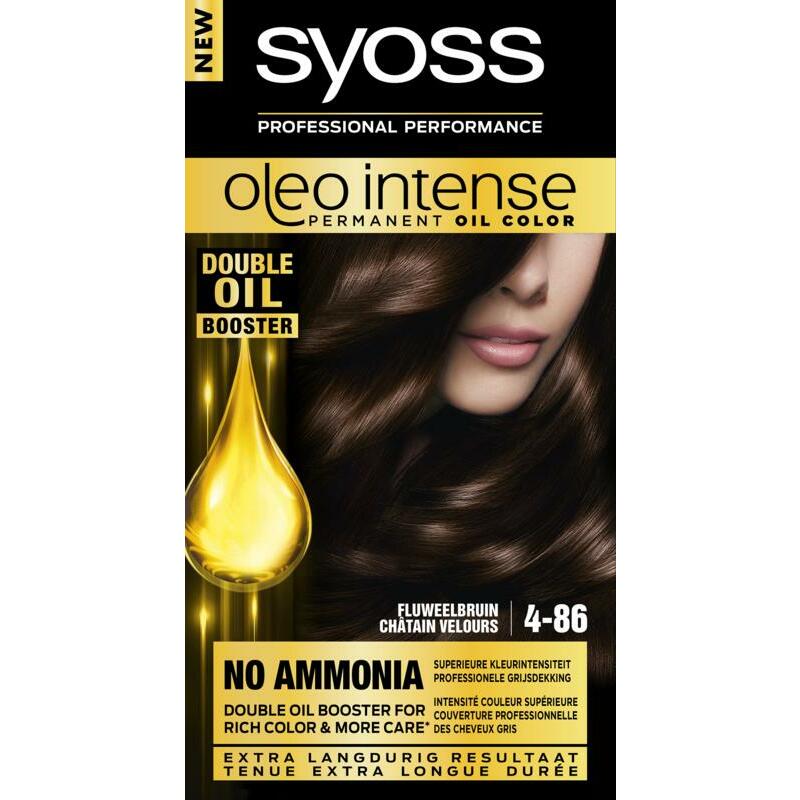 Syoss Color Oleo Intense 4-86 fluweelbruin haarverf 1set