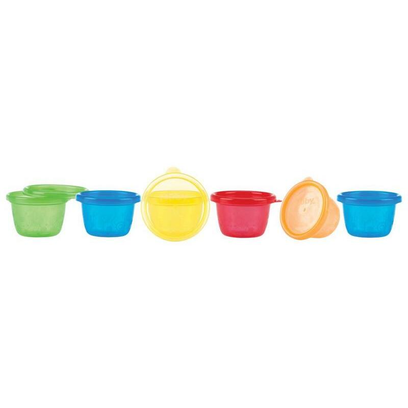Nuby Kommetje met deksel 118ml 6st
