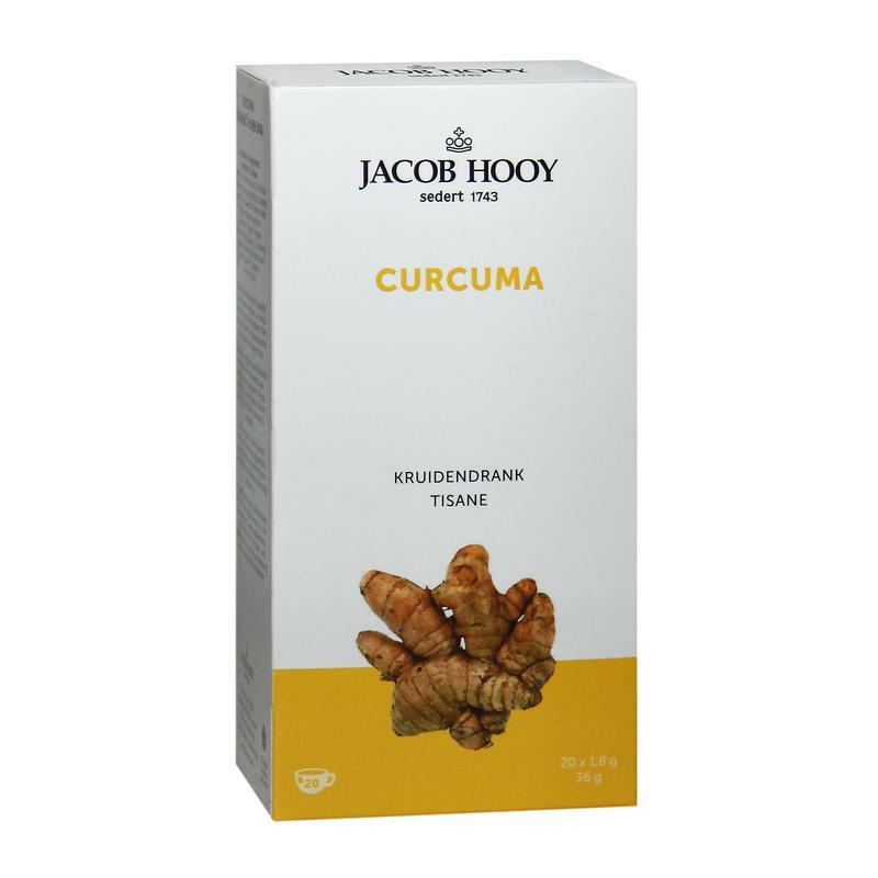 Jacob Hooy Curcuma theezakjes gold 20st