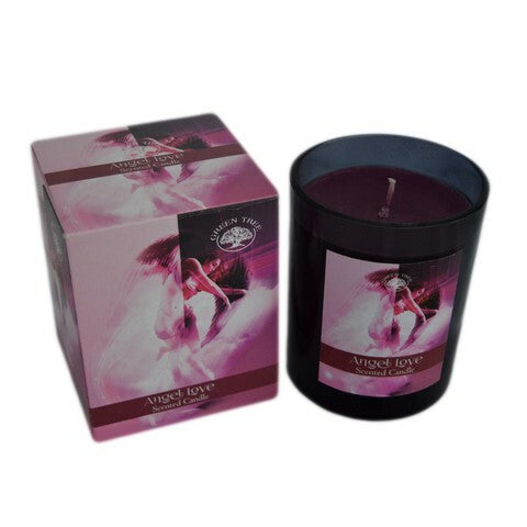 Green Tree Geurkaars angel love 210g