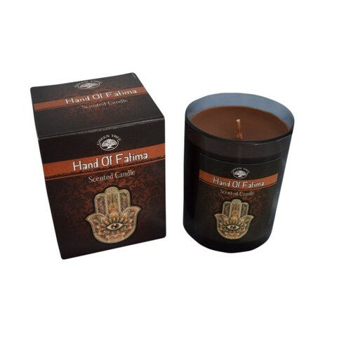 Green Tree Geurkaars hand of fatima 210g