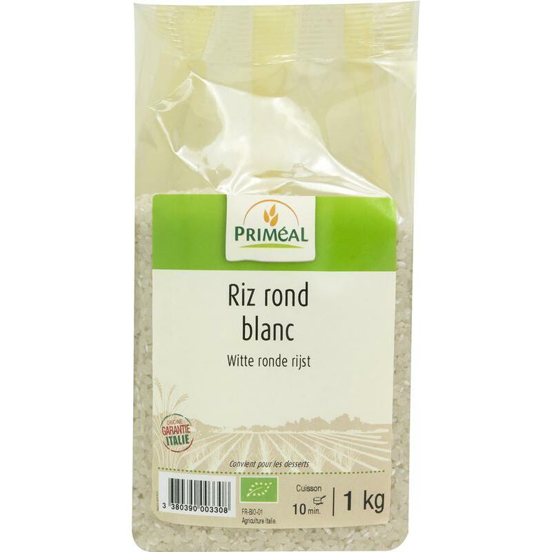 Primeal Witte ronde rijst bio 1000g
