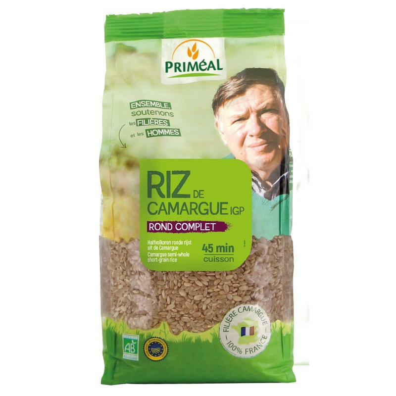 Primeal Volkoren ronde rijst camargue bio 1000g