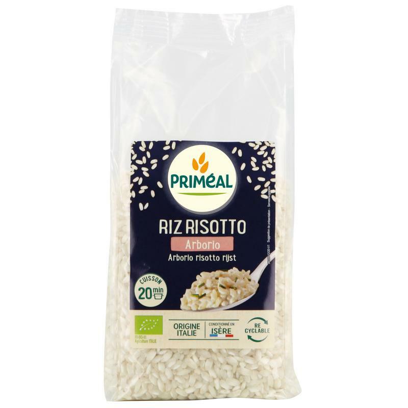 Primeal Witte risotto rijst Arborio bio 500g