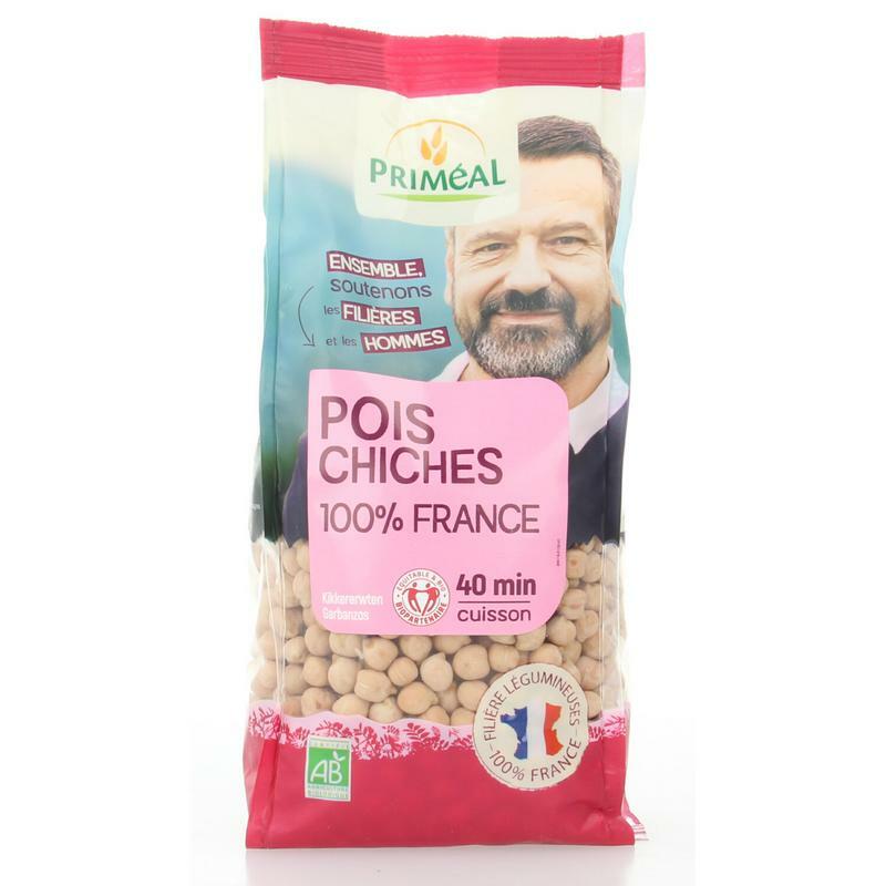 Primeal Kikkererwten uit Frankrijk bio 500g