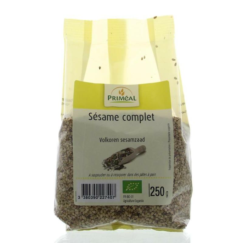 Primeal Volkoren sesamzaad bio 250g