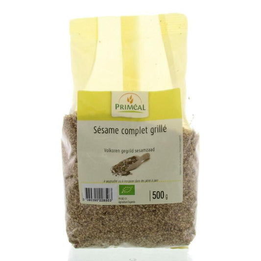 Primeal Volkoren gegrild sesamzaad bio 500g