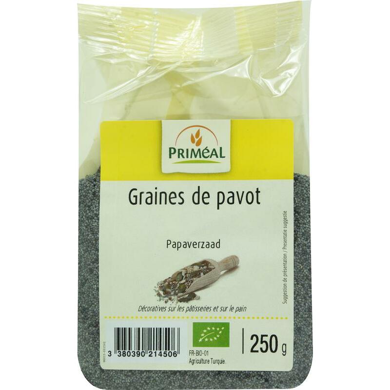 Primeal Papaverzaad bio 250g