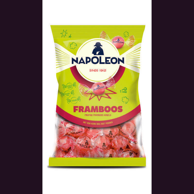 Napoleon Framboos kogels 150g