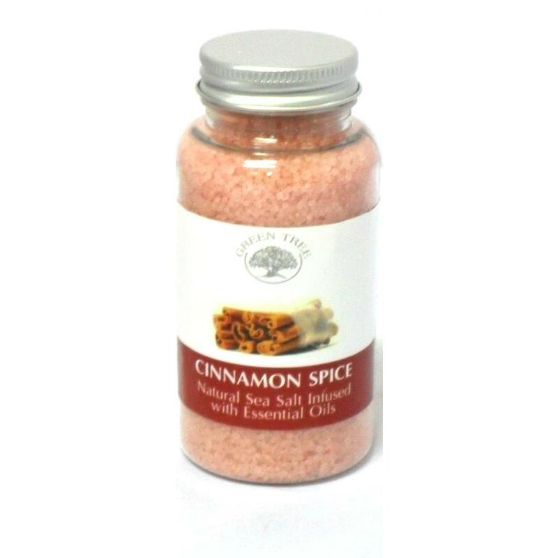 Green Tree Aromabrander zeezout cinnamon 180g