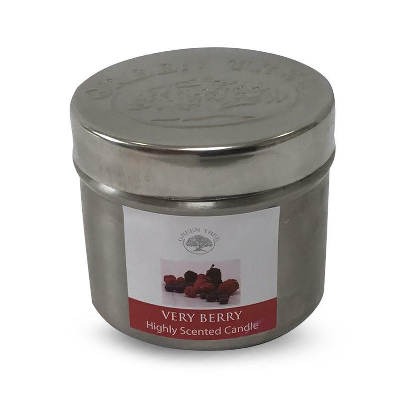 Green Tree Geurkaars verry berry 150g