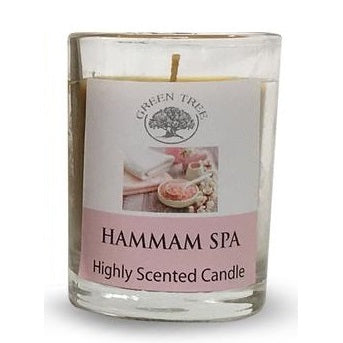 Green Tree Geurkaars votives hammam spa 55g