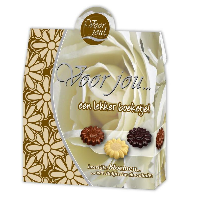 Voor Jou! Cadeau doos lekker boeketje 100g