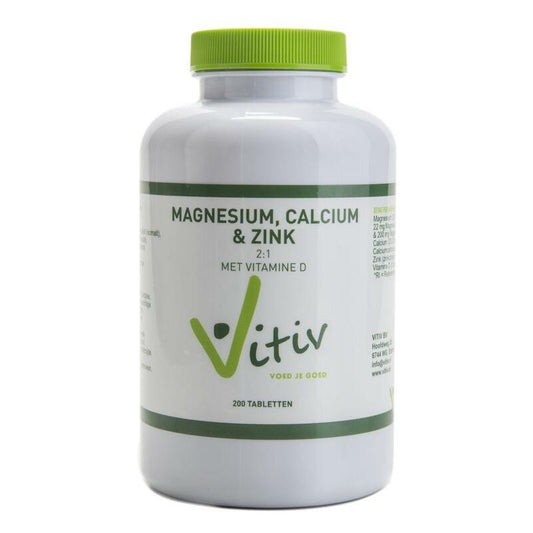 Vitiv Magnesium calcium zink 200tb