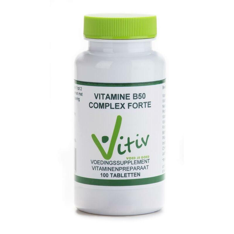 Vitiv Vitamine B50 complex 100tb