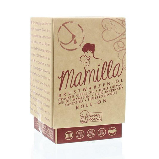 Amanprana Mamilla tepelkloven olie bio 10ml