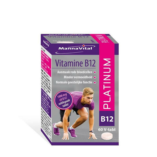 Mannavital Vitamine B12 platinum 60tb