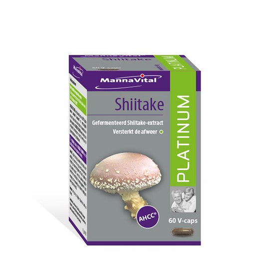 Mannavital Shiitake platinum 60ca