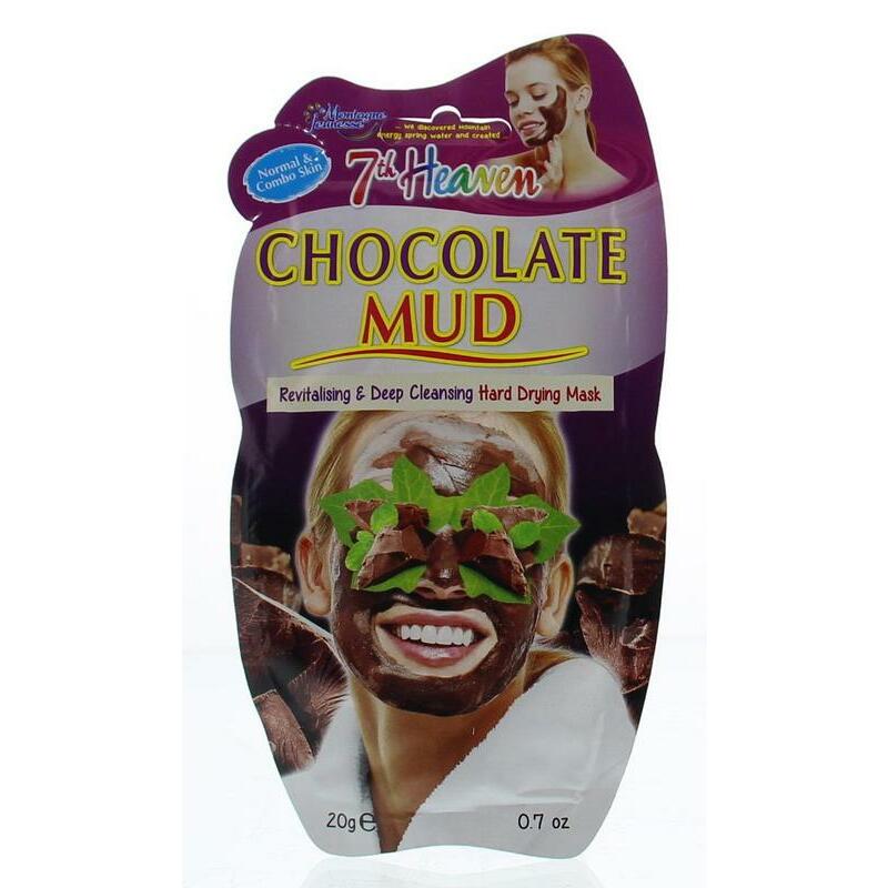 Montagne 7th Heaven gezichtsmasker chocolate mud 20g