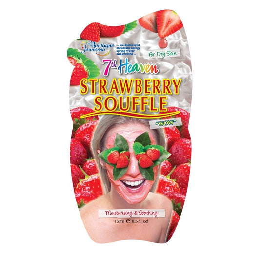 Montagne 7th Heaven gezichtsmasker strawberry souffle 15ml