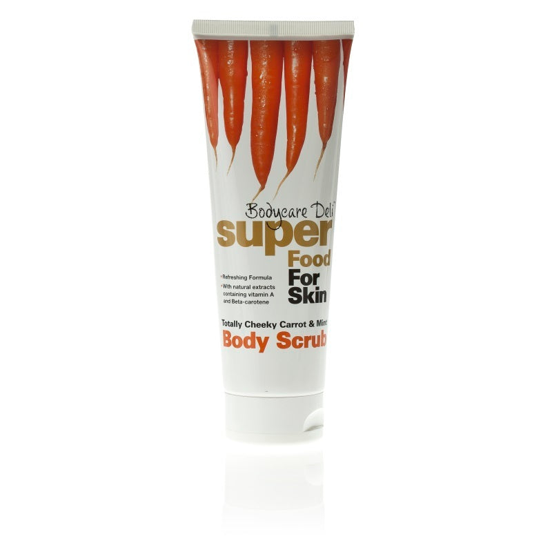 Bodycare Deli Lichaamscrub carrot & mint 250ml