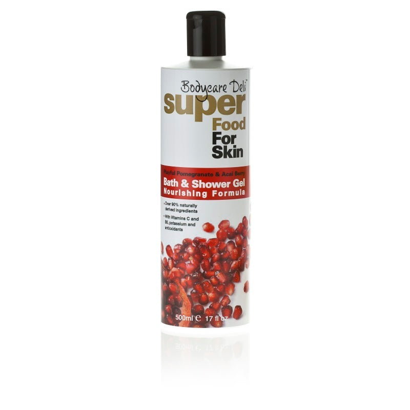 Bodycare Deli Bad & douchegel pomegranate & acai berry 500ml